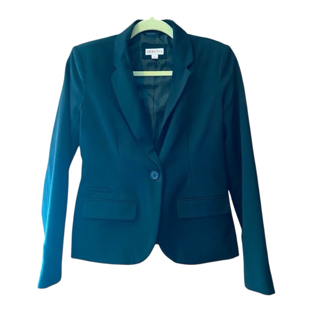 Merona Women’s Black Blazer - Size 2 | Girl Boss, Corpcore, Office, Corporate